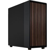 Fractal Design North XL Charcoal Black Mesh- trīs 140 mm Aspect PWM ventilatori- C tipa USB- EATX gaisa plūsmas pilns pilns tornis, datorspēļu spēļu korpuss.