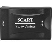 Profesionāla SCART ierakstīšanas karte, USB 2.0 SCART ierakstīšanas karte, tiešraides ierakstīšanas kaste spēļu video, viegls svars un neliels izmērs, viegli uzglabājama un pārnēsājama