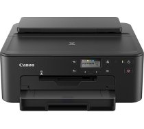 Canon Pixma TS705 printeris, tintes printeris DIN A4 (WLAN, 5 atsevišķas tintes, automātiskā divpusējā drukāšana, 2 papīra padevēji, papīra kasetne 250 loksnēm, Apple AirPrint), melns