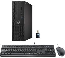 Dell Optiplex 3050 SFF galddators, Intel Core i5-7500, 8 GB RAM, 256 GB SSD, WiFi, Bluetooth, QWERTY tastatūra, Windows 11 Pro (atjaunots)