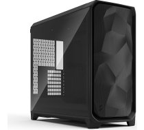Fractal Design Meshify 3 XL Black Tempered Glass Light Tint - Spēļu datora korpuss - Facet Mesh priekšējā daļa - Komplektā iekļauti trīs Momentum 14 ventilatori - GPU līdz 512 mm garumā - E-ATX/ATX/mATX atbalsts