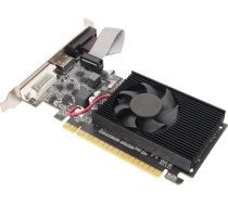 GT210 1G DDR3 grafiskā karte ar ventilatoru, DDR3 64 bitu biroja grafiskā karte ar HDMI DVI VGA portu, PCIE 2.0, atbalsta DirectX10.1, atbalsta DirectX10.1, biroja video datorā Grafiskā karte