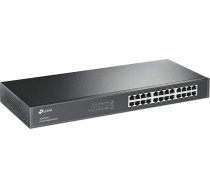 TP-Link TL-SG1024 24 portu nepārvaldāms gigabitu Ethernet komutators, tērauda korpuss, 19 collu statīvs, mūža garantija