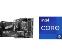 MSI PRO B760M-A WiFi DDR4 pamatplate Micro-ATX - Atbalsta 12. Intel Core procesorus + Intel® Core™ i9-14900KF 24 kodolu galddatora procesors
