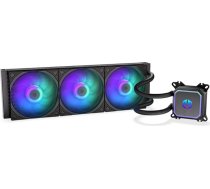 ENDORFY Navis F360 ARGB - AIO CPU ūdens dzesētājs, 360 mm radiators, PWM sūknis, 3x Fluctus 120 PWM ARGB ventilatori, Intel LGA 1700/1200/115x un AMD AM5/AM4