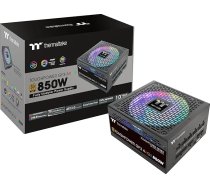 Thermaltake Toughpower GF3 ARGB 850W | PC ATX 3.0 baroЕЎanas bloks | PCIe Gen 5.0 | 80-Plus Gold | PilnД«bДЃ modulДЃrs | Klusais 140 ventilators | ES sertifikДЃts