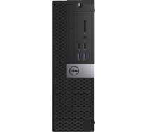 Dators biznesam, Galda dators Dell sff, gatavs lietošanai, Core i7 6th, RAM 16GB DRR4, SSD 512 Nvme, Windows 11 un Office 2021, WiFi, 12 mēnešu garantija (atjaunots) (i7|RAM 16GB|SSD 512GB)