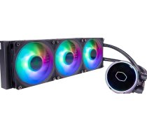 Cooler Master Master MasterLiquid PL360 Flux CPU dzesētājs - AIO ūdens dzesētājs ar 3 x 120 mm ventilatoriem, 360 mm dzesētājs, ieskaitot ARGB kontrolieri (2. paaudze) - saderīgs ar AMD un Intel ražotājiem