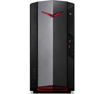 Acer Nitro 50 (N50-640) Spēļu dators Windows 11 Home - Intel Core i5-12400 (līdz 4,40 GHz Turbo Boost), 16 GB DDR4 RAM, 512 GB M.2 SSD, NVIDIA GeForce RTX 3060 (12 GB GDDR6)