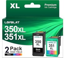 LOFBLAT 350XL 351XL kasetnes Nomaiņa HP 350 351 printeru kasetnēm Deskjet D4260 D4360 D5360 Officejet J5780 J6410 Photosmart C4280 C4380 C4480 C4580 C5180 C5280 0
