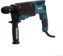 Makita HR2630T 240 V SDS Plus 3 režīmu rotējošais urbis ar ātro maiņu, ko ievieto somiņā