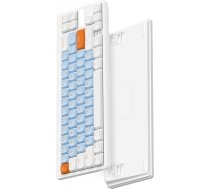 MAGIC-REFINER RKL680 Ultra Thin Wireless Mechanical Gaming Keyboard, Dual Mode 2.4GHz Wireless/Bluetooth, Apex Pro Mini 60% Keyboard Low Profile Brown Switch for PC/Window/Mac, QWERTY ASV
