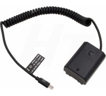 PD USB C 9V zu NP-FZ100 Dummy Akku für Sony Alpha A7CR A7CII A7CII A7C A9II A6700 ZV-E1 A7RIV A1 A7RV A7SIII FX30 FX3 A7IV A7III A6600 A7RIII A7s A9 A9R A9S Kamera