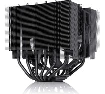 Noctua NH-D15S chromax.black, augstākās klases CPU dzesētājs ar NF-A15 PWM 140 mm ventilatoru (melns)
