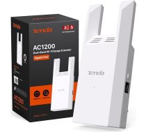 Tenda A18 Pro WLAN pastiprinātājs-pastiprinātājs AC1200, divjoslu retranslators ar gigabitu LAN (867 Mbps 5GHz + 300 Mbps 2,4 GHz), saderīgs ar Fritzbox, pārklājums 150 m², AP režīms