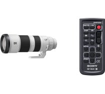 Sony FE 200-600mm f/5.6-6.3G OSS | Pilna kadra, super tālummaiņas teleobjektīvs (SEL200600G) un RMT-DSLR2 bezvadu tālvadības pults DSLR un NEX kamerām