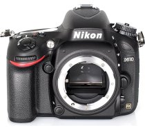 Nikon D610 SLR digitālā kamera (24,3 megapikseļi, 8,1 cm (3,2 collu) displejs, Full HD, īpaši jutīga AF sistēma), tikai melns korpuss (atjaunota)