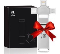 Automātiska pilnīga dublējuma dublēšana visām ierīcēm 128 GB (iPhone + iPad + Android + PC + Mac) iPhone zibatmiņas diskam iPhone zibatmiņas disku krātuve Fotoattēlu, video disku mākoņa alternatīvas, ietver Buckup