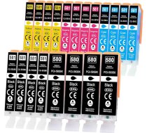 Yowell 20x PGI-580 CLI-581 printeru kasetnes priekš Canon 580XL 581XL Multipack priekš Canon TS6350 priekš PIXMA TR7550 TR8500 TR8550 TS705 TS705a TS6250 TS6300 TS6350a