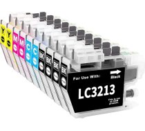 LC3213 Savietojama ar Brother 3213XL 3213 printera kasetne Savietojama ar Brother MFC-J497DW DCP-J572DW DCP-J774DW MFC-J491DW DCP-J772DW MFC-J890DW MFC-J895DW printeri (10 gab.)