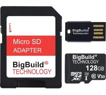 128 GB Ultra-Fast 100MB/s U3 microSDXC atmiņas karte, kas saderīga ar NextBase 422GW, 522GW, 622GW Dashboard kameru/DashCam