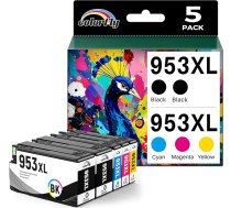 colorfly 953XL kasetnes saderīgas ar HP 953 XL Multipack 953XL kasetnes HP Officejet Pro 8710 7740 7740 7720 8210 8720 7730 8218 8715 8718 8725 (5 gab.)
