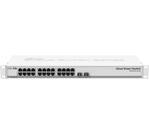 Komutators 24x1gbe 2xsfp+ css326-24g-2s+rm