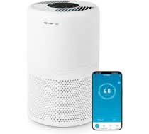 EMERIO gaisa attīrītājs ar HEPA 13 filtru (99,97 % filtrēšanas efektivitāte) pret pelējumu, putekļiem, ziedputekšņiem un smaržām | WiFi: Smart Life lietotne | Jonu funkcija un taimeris | Piemērots telpām līdz 25 m² | AP-132324