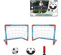 Lexibook Aerofoot Hovercraft futbola disks, 2 vārti, sūknis un piepūšamā bumba iekļauti, viegli slīd, ātrs un dinamisks, gaismas efekti, pretšoka putu malas, uzlādējams, JG981LXB