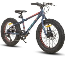 Hiland 20 collu bērnu kalnu velosipēds, 7 ātrumu kalnu velosipēds ar platām riepām, dubultie disku bremzes, bērnu velosipēds zēniem un meitenēm, dažādas krāsas