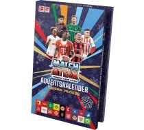 Futbola Bundeslīgas spēles Attax kolekcijas kartes 2025/26, 1 x Ziemassvētku kaste, kolekcionāra kaste ar 133 kartēm, tostarp 4 ierobežotas sērijas kartēm un ekskluzīvām svētku kartēm, futbola kolekcijas kartes