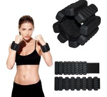 Regulējami roku un potīšu svari sievietēm un vīriešiem, 2 gab. (katrs 0,45 kg) Apsēji roku un kāju svari mājas sporta zālei, jogai, pilatesam un aerobikai