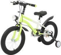 Bērnu velosipēds 16 collu bērnu velosipēds 5–8 gadus veciem bērniem Augstuma regulējams jauniešu velosipēds Uzlabots bērnu velosipēds ar stabilizatoriem, LED apgaismojumu Sākotnējais velosipēds zēniem un meitenēm