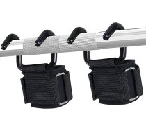 Svarcelšanas āķis vīriešiem, ergonomisks fitnesa rokturis – neslīdošs regulējams aproces siksna pull-up treniņiem, deadlift, svarcelšanai, fitnesam, mājas lietošanai