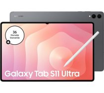 Samsung Galaxy Tab S11 Ultra, AI planšetdators, Wi-Fi, viegls dizains, daudzpusīgi AI rīki, DeX, 256 GB atmiņa, 12 GB RAM, ilgs akumulatora darbības laiks, pelēks