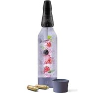 iSi Twist'n Sparkle Virtuoso ūdens karbonizators 0,95 L - Soda aparāts dzirkstošajam ūdenim, sulām un kokteiļiem - ūdens karbonizators un sodas aparāts ar neslīdoša silikona korpusu - alternatīva dzirkstošajam ūdenim