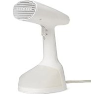 Amazon Basics 1500 W mazs balts pārnēsājams turbo tvaika tvaikonis ar 2 pielikumiem