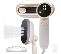 Pārnēsājamais tvaicētājs ar LED displeju, 3 gludināšanas režīmi, 2-in-1 rokas pārnēsājamais ceļojumu tvaicētājs ceļošanai un lietošanai mājās