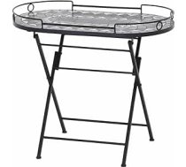 Siena Garden Como Servēšanas galds Matt Black/Dark Grey