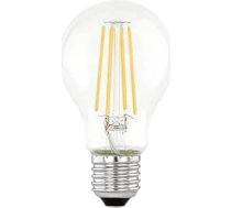 EGLO LED E27 dienas un nakts spuldze Classic ar sensoru, lampa ar nakts apgaismojumu, 6 W (ekvivalents 60 W), 806 lūmeni, silti balta, 3000 Kelvīnu, spuldze A60, diametrs 6 cm