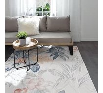benuta Basic iekštelpu un āra paklājs Flora - daudzkrāsains 200 x 300 cm - ziedu raksts - izturīgs pret laikapstākļiem un UV starojumu - piemērots balkonam, terasei, dārzam - virtuves un viesistabas paklājs - viegli kopjams, izturīgs