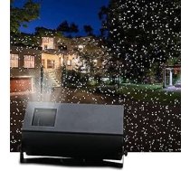 20 W LED projektora gaisma, dārza apgaismojums, zvaigžņu Ziemassvētku projektors, pārvietojamās gaismas diodes, dekorācijas, skatuves gaismas, ar tālvadības pulti, svētku gaisma, piecu krāsu gaisma