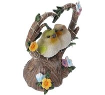 Happyyami 1stück Pāris putnu pāris Saules gaismas sveķu sveķu dekoratīvā laterna dārza terasei un ārtelpai Solarenergie Betrieben Einzigartiges Design