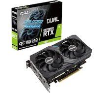 ASUS Dual GeForce RTX 5050 8GB GDDR6 OC Edition spēļu grafiskā karte (Nvidia GeForce RTX5050 DLSS 4, 2,5 slotu konstrukcija, PCIe 5.0, 3x DisplayPort 2.1b, 1x HDMI 2.1b)