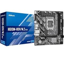 ASROCK H610M-HDV/M.2 R2.0 S1700 mATX Intel H610 2xDDR4 retai