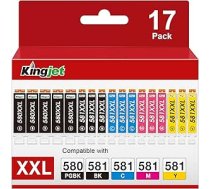 PGI 580 CLI 581 XXL Savietojams ar Canon printeru kasetnēm 580 581 Multipack XXL priekš Canon TR8550 printeru kasetnēm Pixma TS6350a TS6150 TS6350 TS6350 TS705 TS9550 TS6250 TS6351 TR7550 TS6151 TS705 A