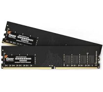 DATO 32GB (16GB x 2) RAM, DDR4 3200MHz PC4-25600 CL22 1.2V 288-Pin Non-ECC Unbuffered DImm, galddatora atmiņas modulis