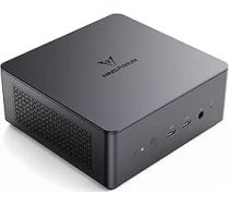 Mini dators MINIS FORUM UM790 Pro Mini PC, AMD Ryzen 9 7940HS procesors (8C/16T, līdz 5,2 GHz), AMD Radeon 780M, 32 GB DDR5(līdz 5600 MHz), 1 TB SSD, 2 x HDMI/2 x USB4 pieslēgvietas, Wi-Fi 6E, BT 5.3, 4 x USB 3.2