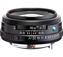 Pentax PENTAX-FA 43mmF1.9 Limited Black platleņķa objektīvs ar jaudīgu HD pārklājumu Pentax K sistēmai ar 35 mm pilna kadra sensoru, 20140