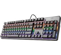 Trust Gaming GXT 865 Asta mehāniskā tastatūra franču AZERTY izkārtojums